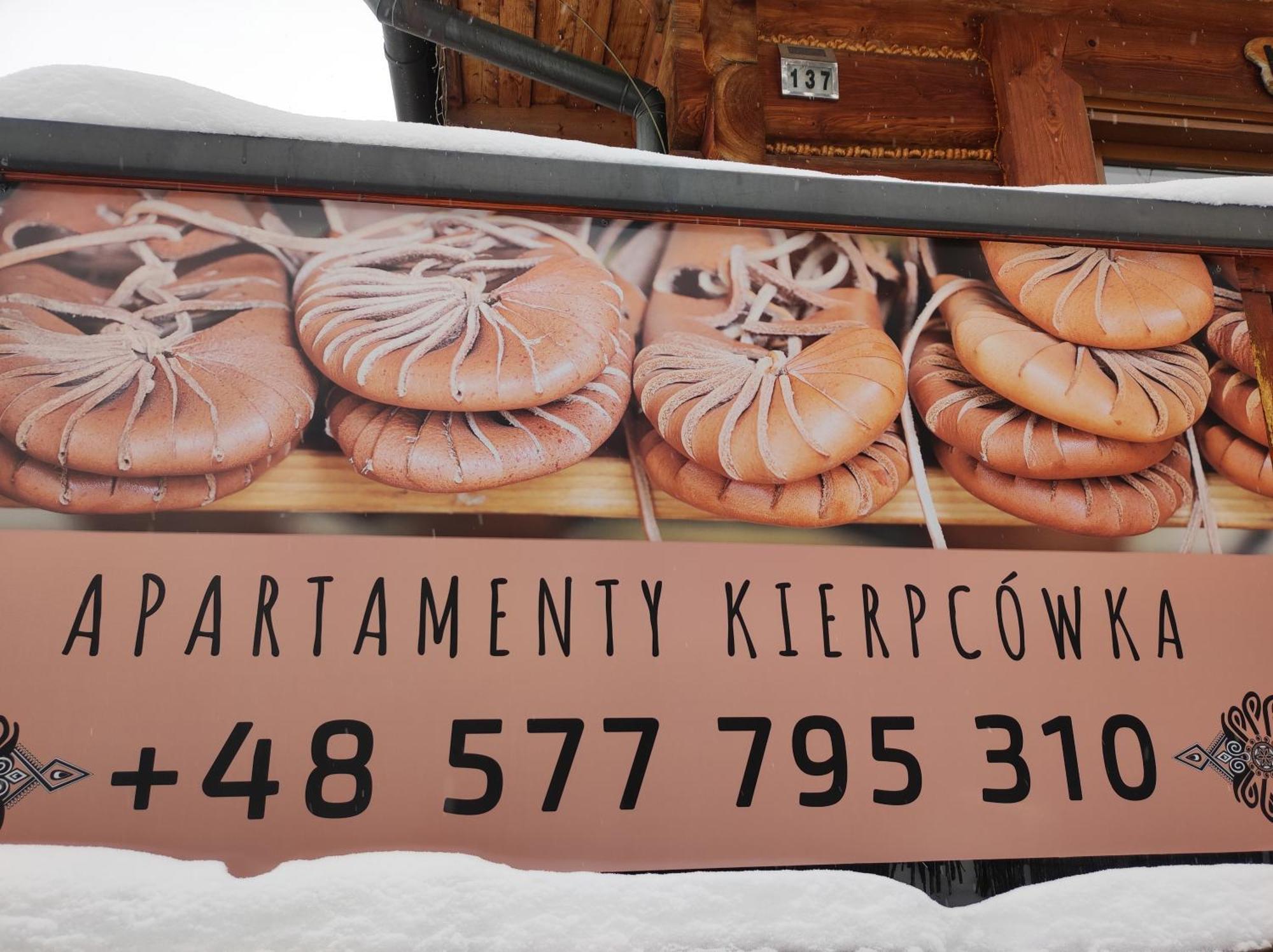 Apartamenty Kierpcowka Kościelisko Eksteriør billede